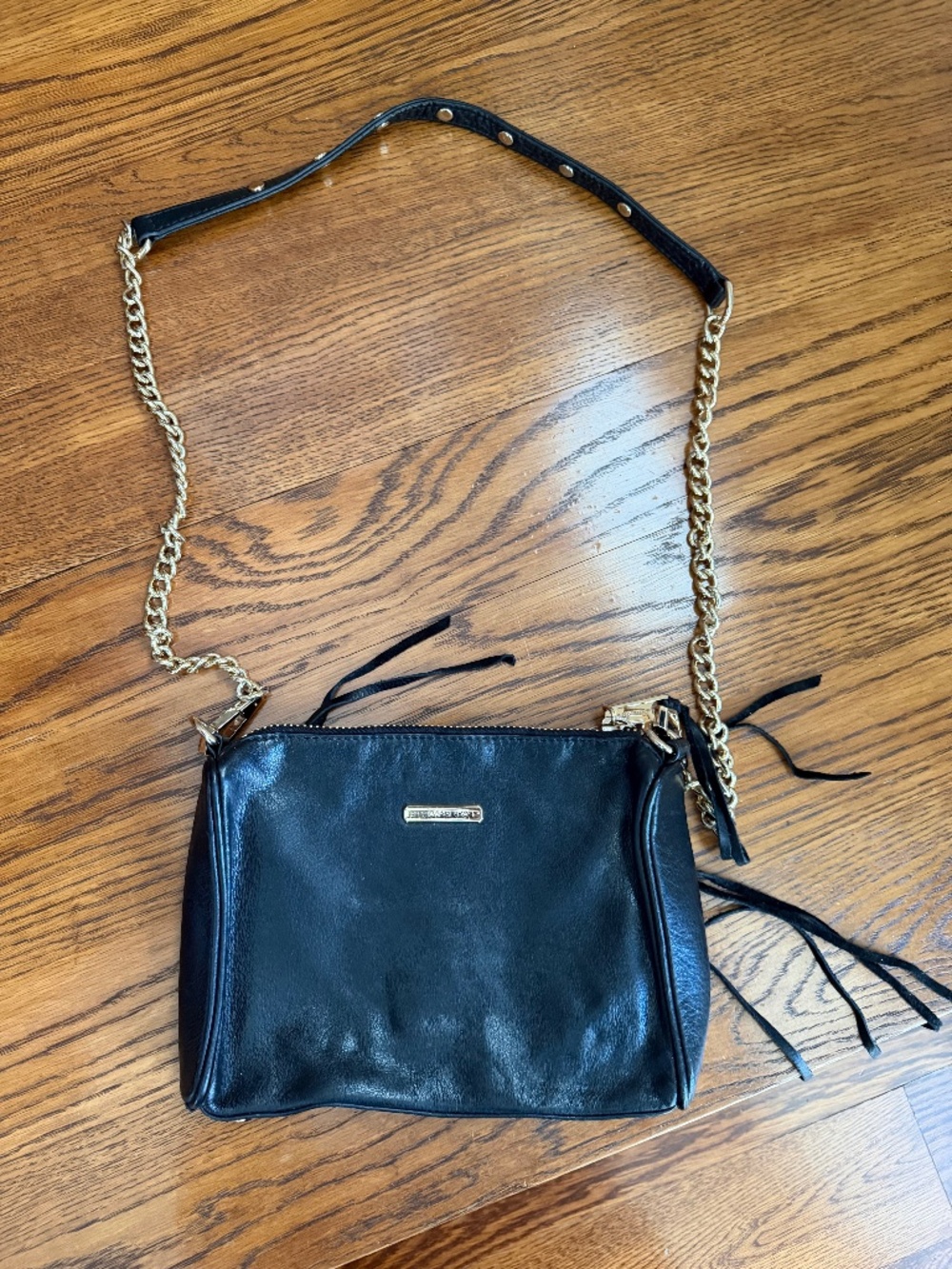 Rebecca Minkoff Triple Zipper Crossbody Bag